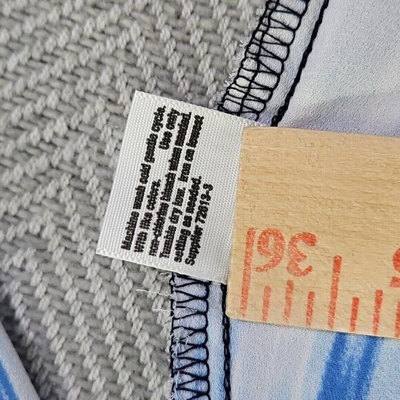 A.N.A. A New Approach Cowl Neck Blouse Size XL Sheet Split Sleeve Pullover - Picture 5 of 14